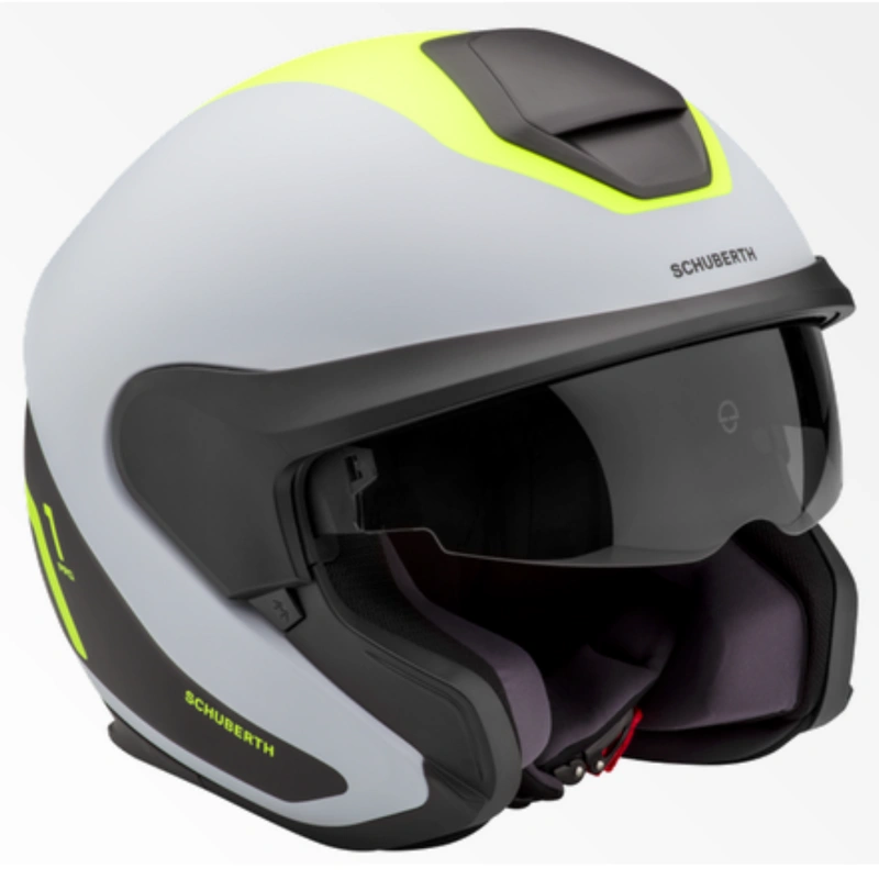 Schuberth M1 Pro Motorcycle Helmet in White color