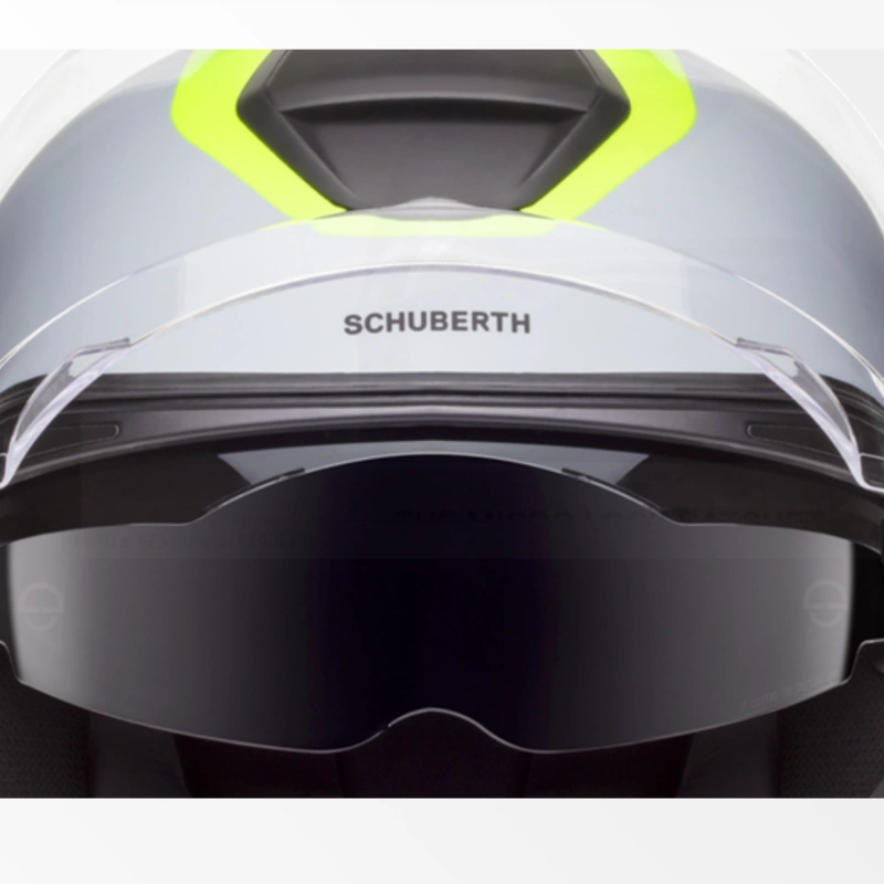 Schuberth M1 Pro Motorcycle Helmet in White color with Visor