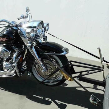 Motorcycle Front wheel towing