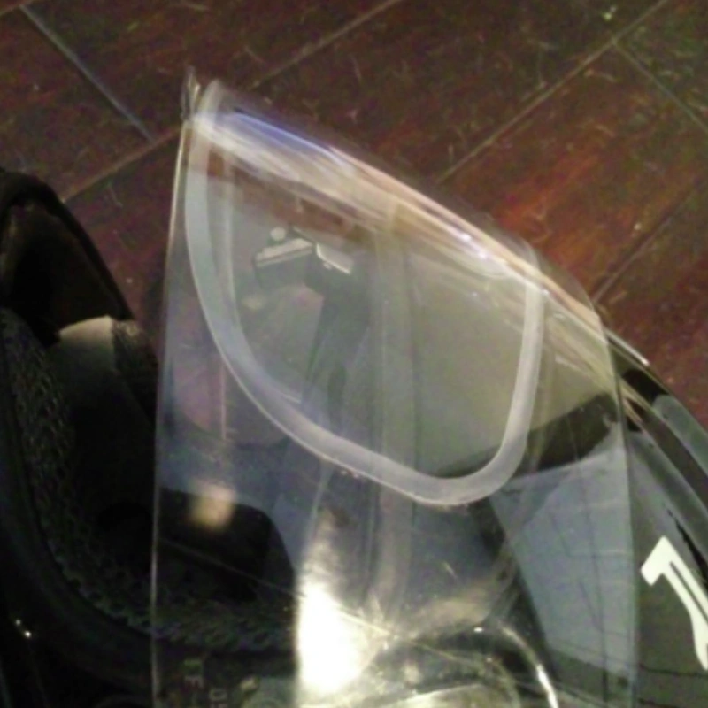 Adhesive Base Anti Fog Lens FF 200 9.84'' x 3.54'' RYANSTAR RACING Pinless Universal Fit Motorcycle Helmet Shield Anti-Fog Insert Clear 