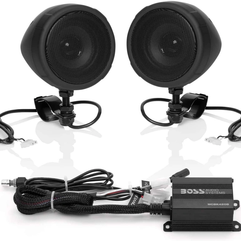 Image of BOSS Audio Systems MCBK420B Motorcycle Bluetooth Speaker