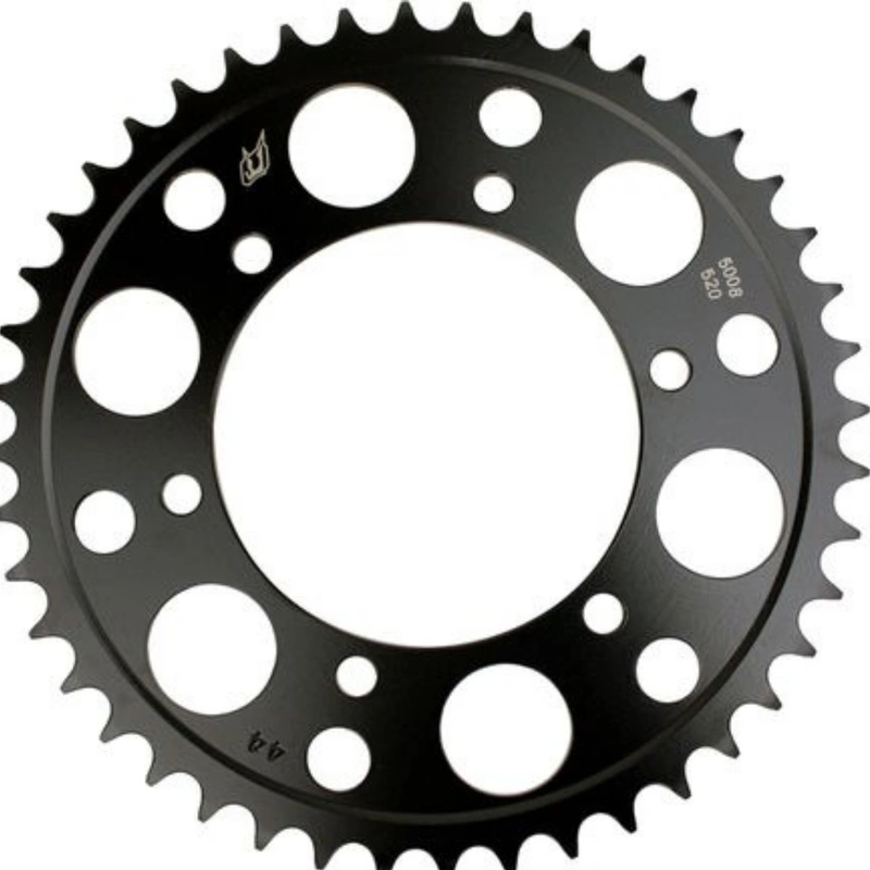image of a motorcycle sprocket in black colour