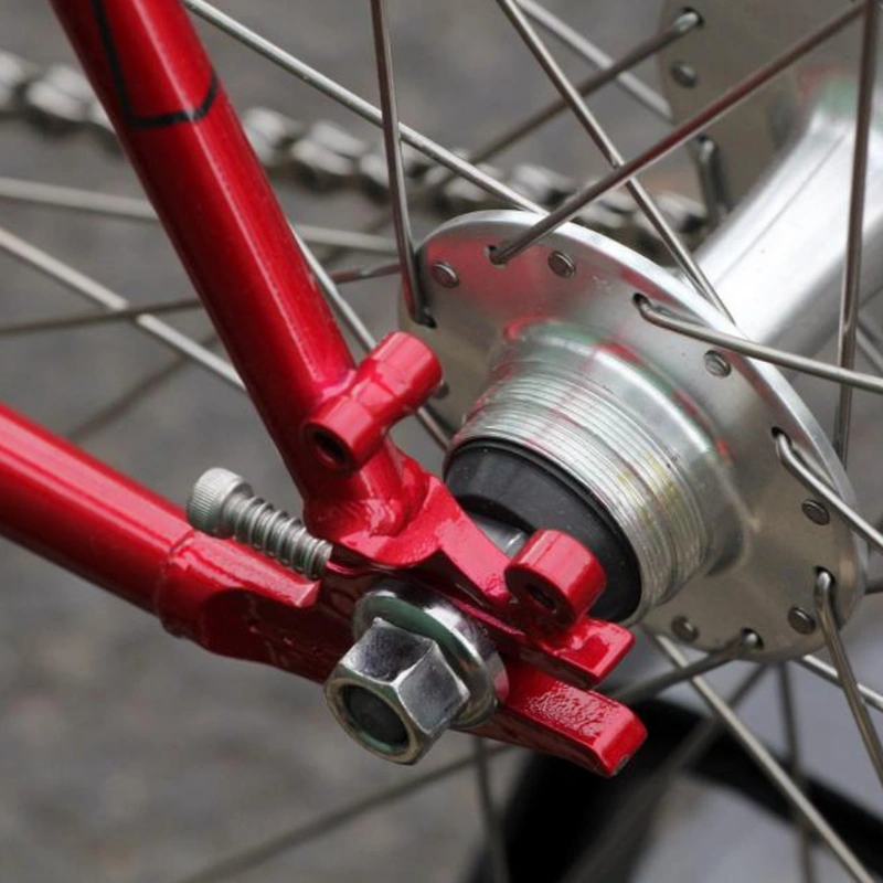 Image of a fixie bike wheel