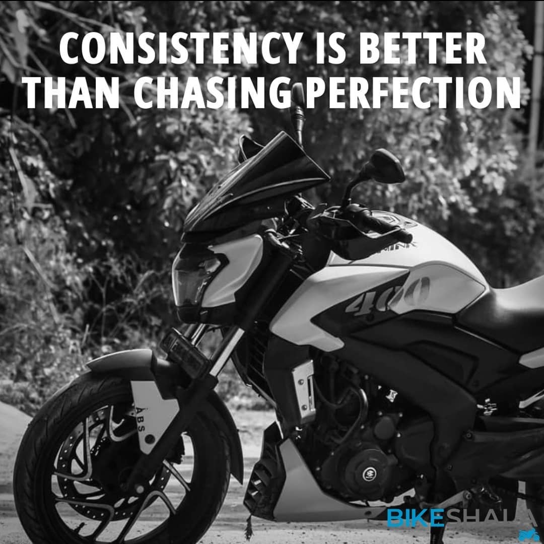Consistency is better than chasing perfection