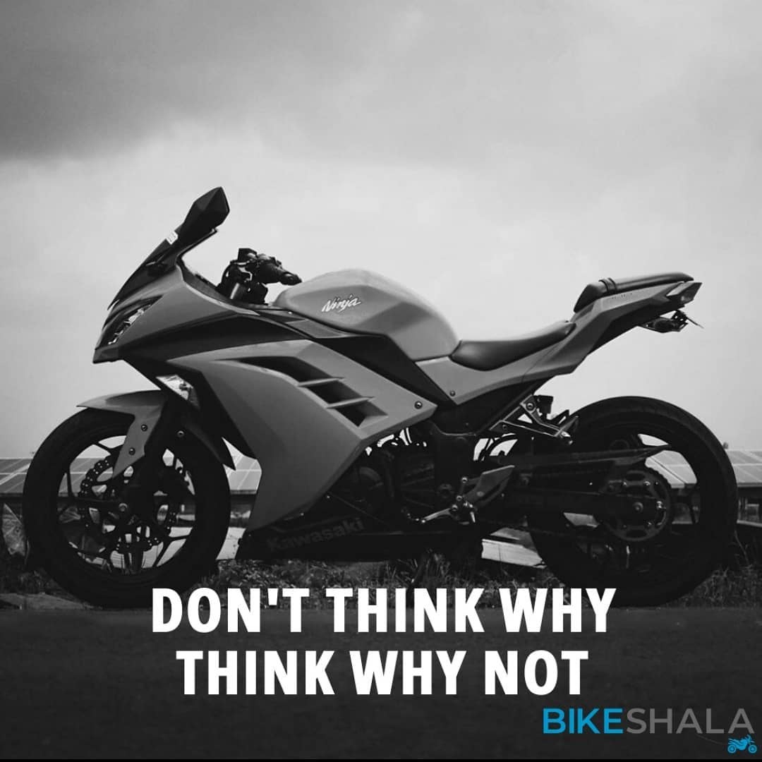 Don't think why, think why not