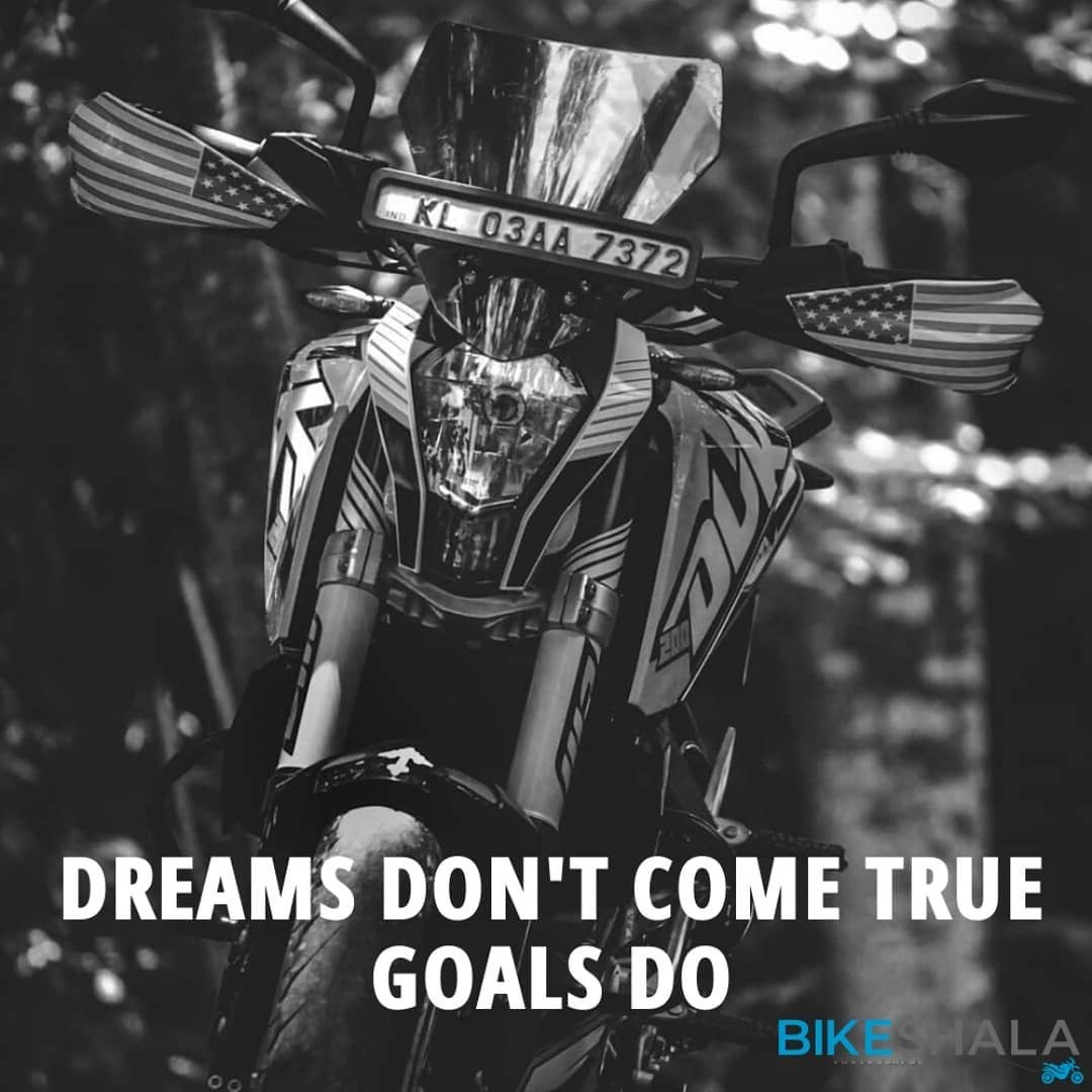 Dreams don't come true, goals do