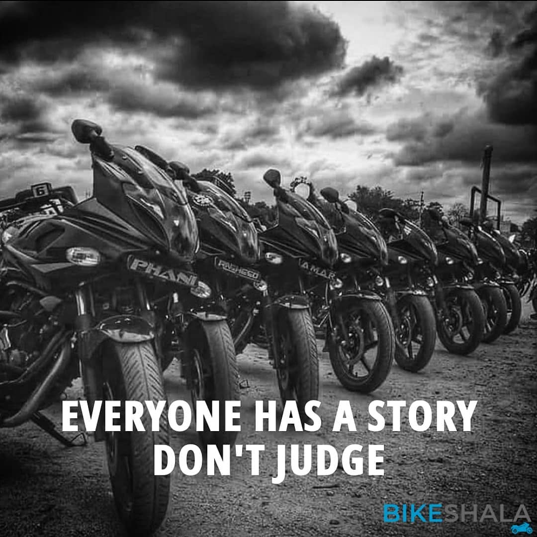 EVERYONE HAS A STORY DON'T JUDGE