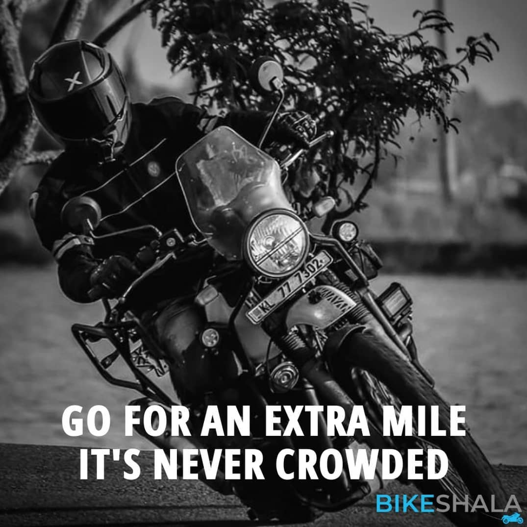 Go for an extra mile, it's never crowded