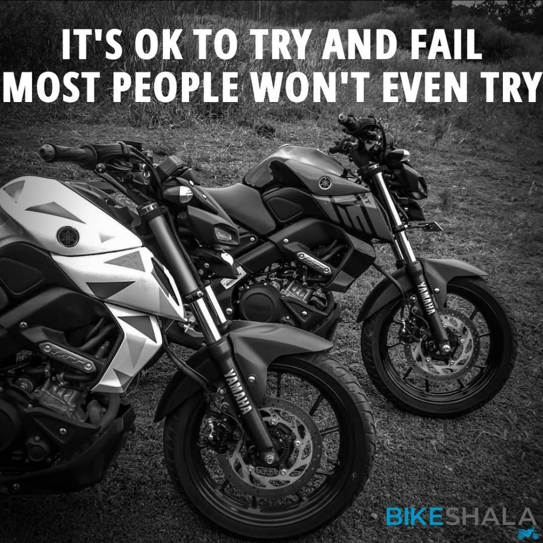 It's ok to try and fail. Most people won't even try