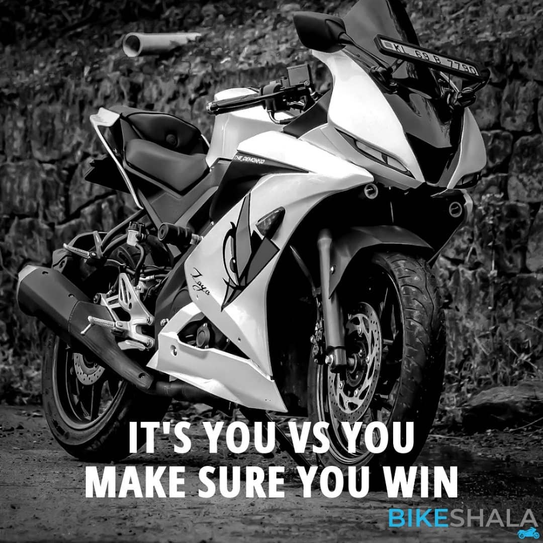 It's you vs you, make sure you win