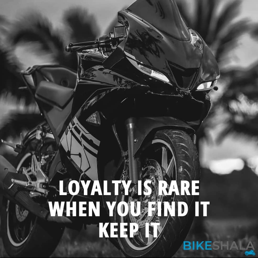 Loyalty is rare, when you find it, keep it