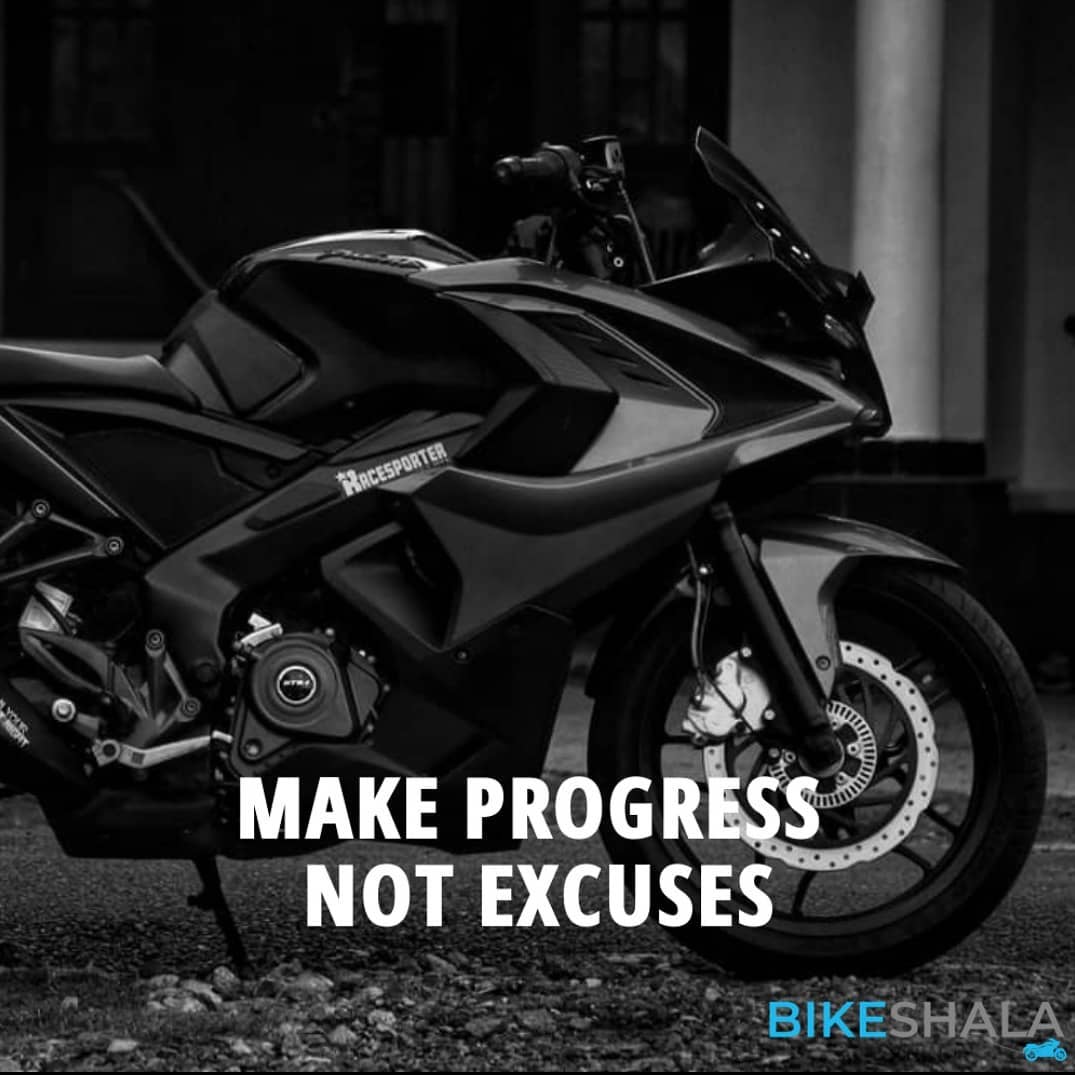 Make progress not excuses