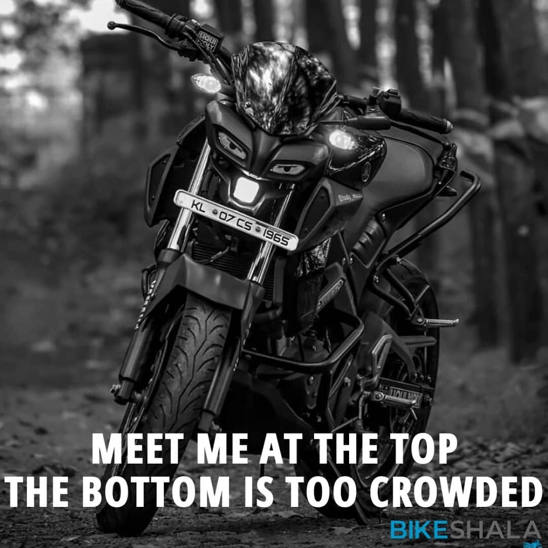 Meet me at the top, the bottom is too crowded