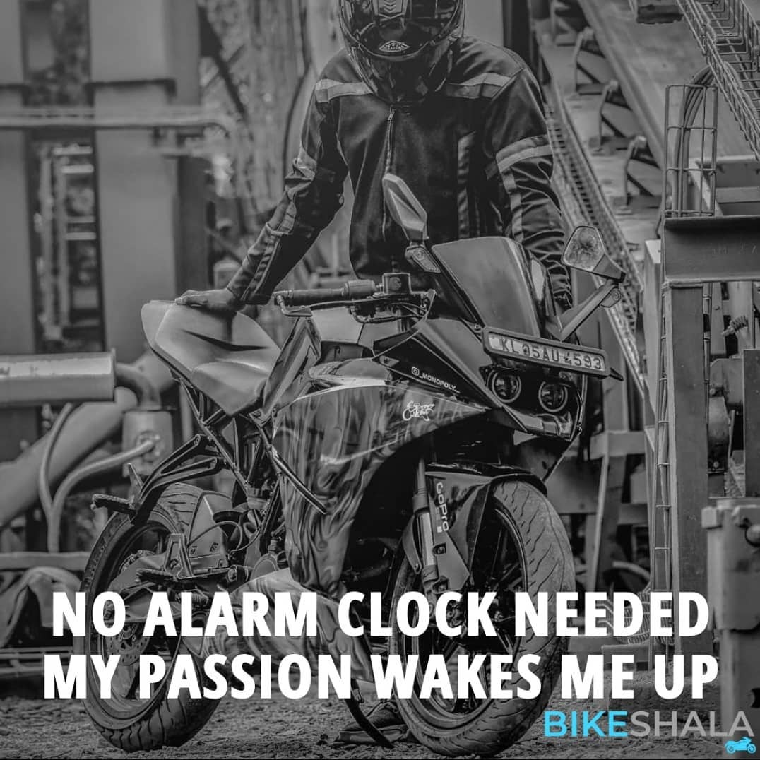 No alarm needed, my passion wakes me