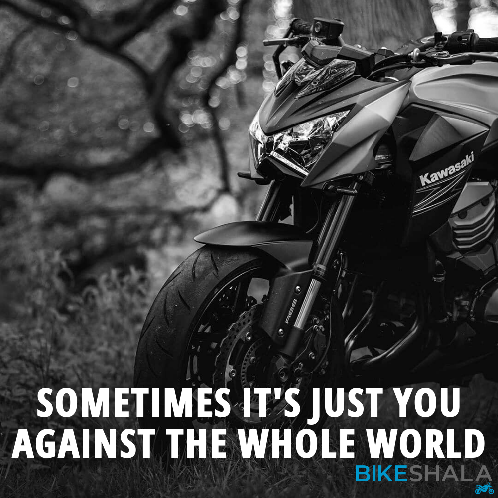 Sometimes it's just you against the whole world