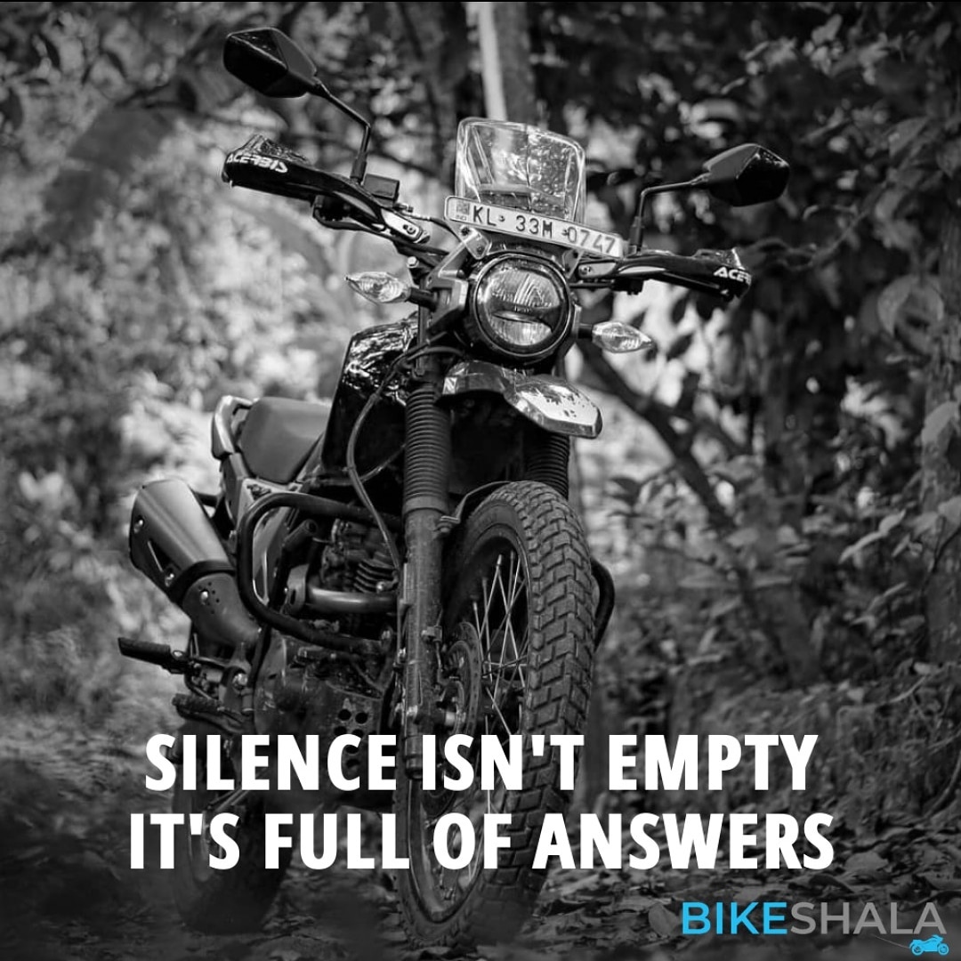 Silence isn't empty, it's full of answers