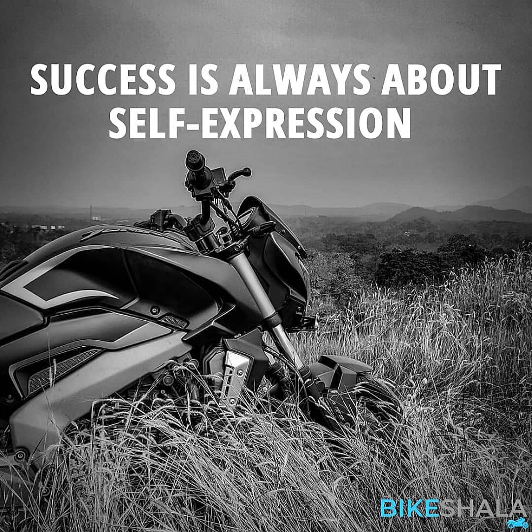 Success is always about self-expression