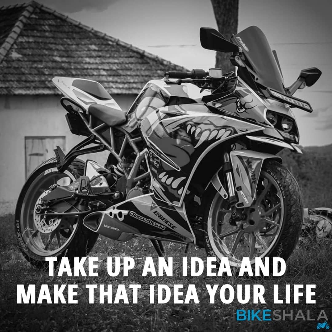 Take up an idea and make that idea your life