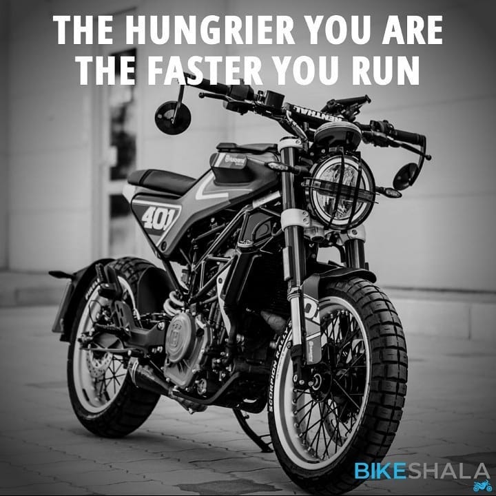 The hungrier you are, the faster you run