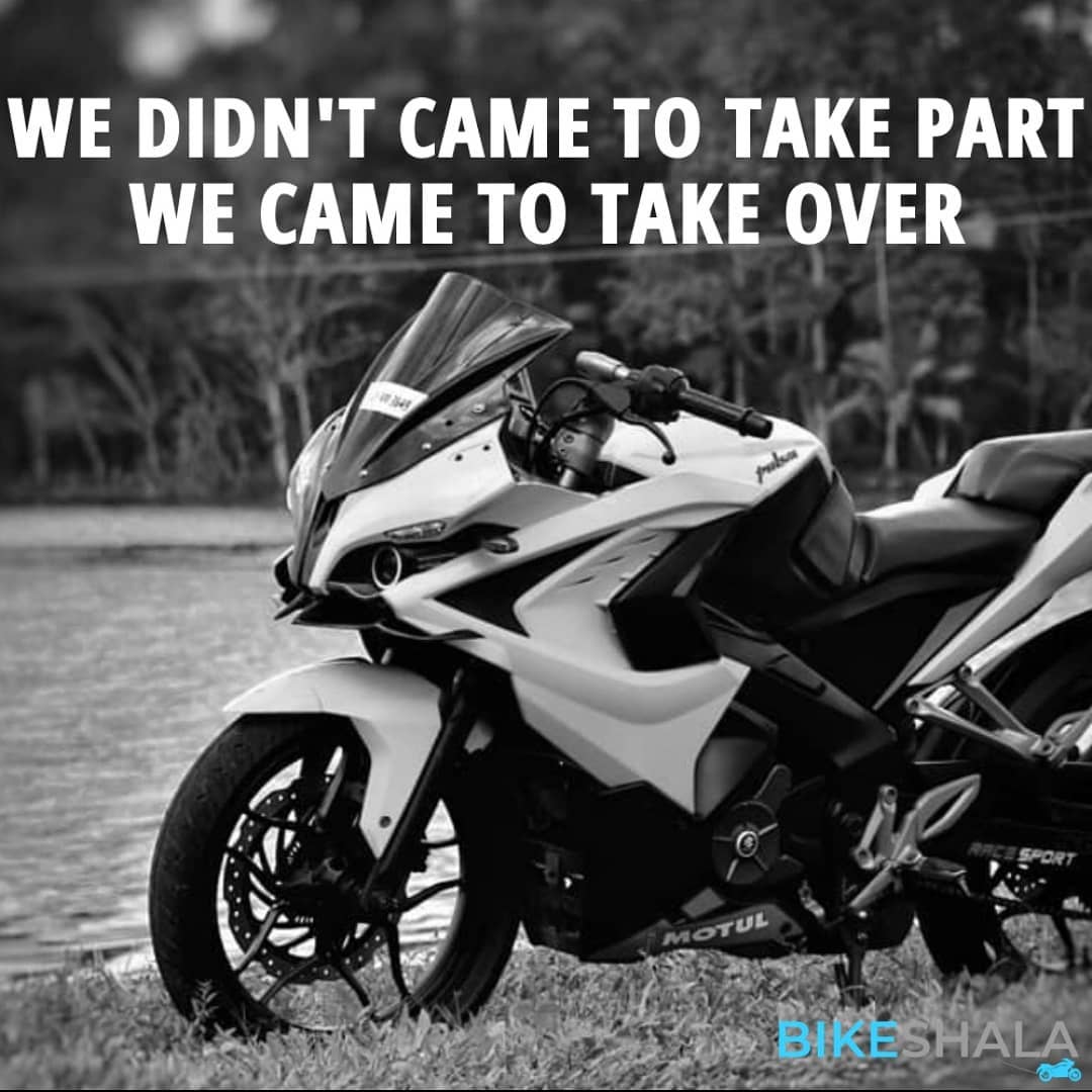 We din't came to take part, we came to take over