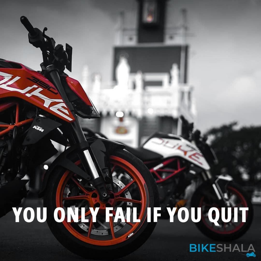 YOU ONLY FAIL IF YOU QUIT