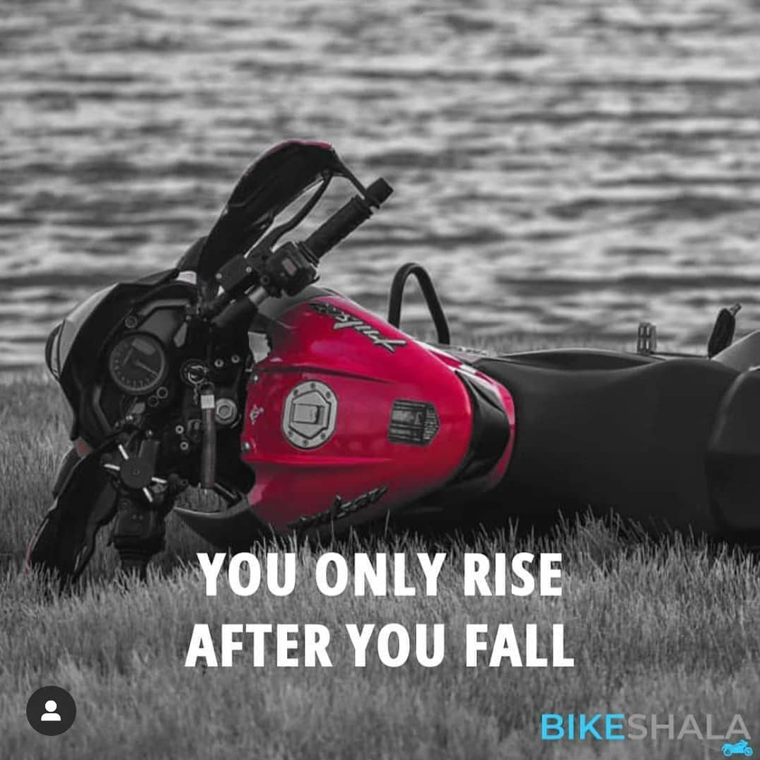 You only rise after you fall