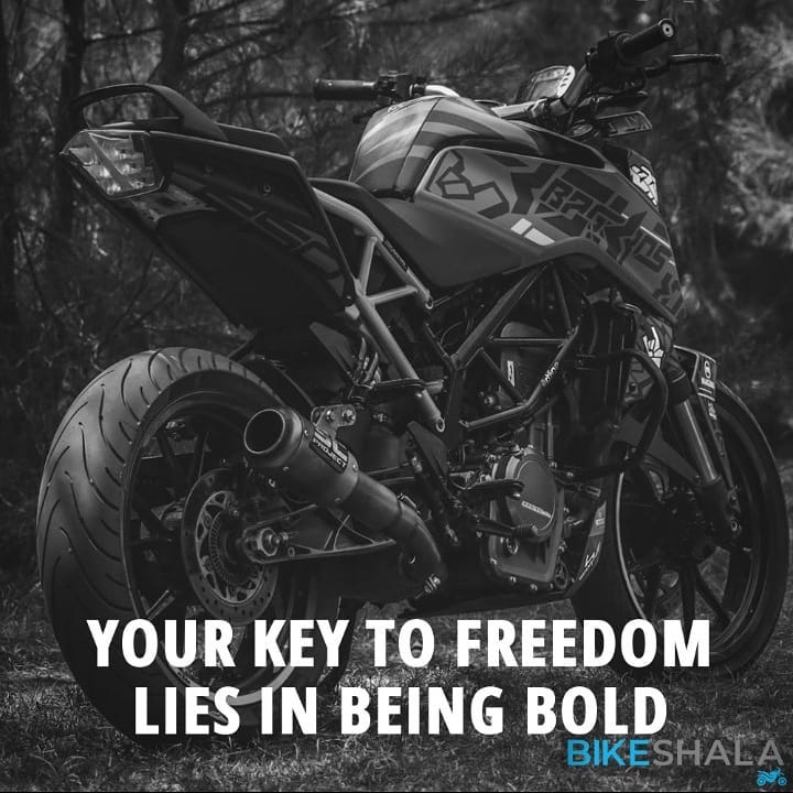 Your key to freedom lies in being bold