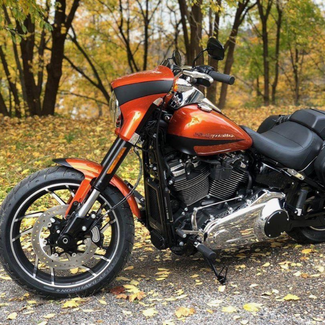 Harley-Davidson Sport Glide Engine and stock Exhaust sound