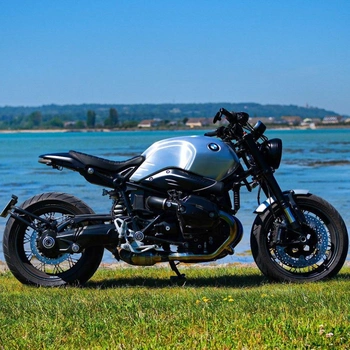 BMW R nineT Engine and stock Exhaust sound